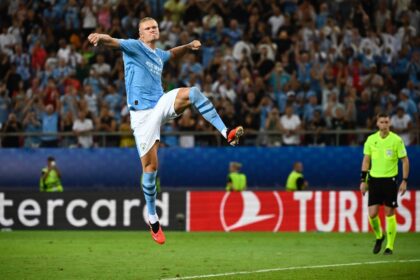Erling Haaland scored in the penalty shootout as Manchester City beat Sevilla to win the UEFA Super Cup