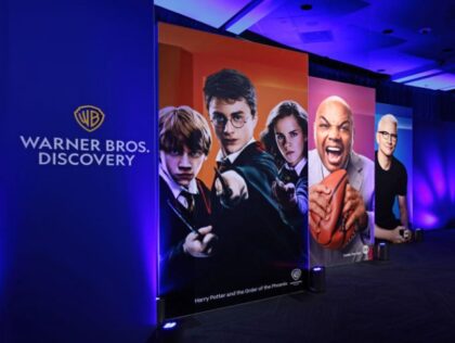 A view of atmosphere during the Warner Bros. Discovery Upfront 2023 at The Theater at Madison Square Garden on May 17, 2023 in New York City. (Photo by Dimitrios Kambouris/Getty Images)