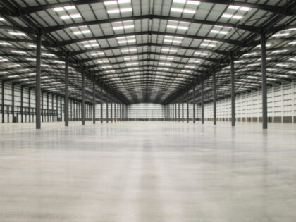 Empty warehouse, Coventry, West Midlands, UK. (Photo by Victoria Gibbs/Construction Photography/Avalon/Getty Images)